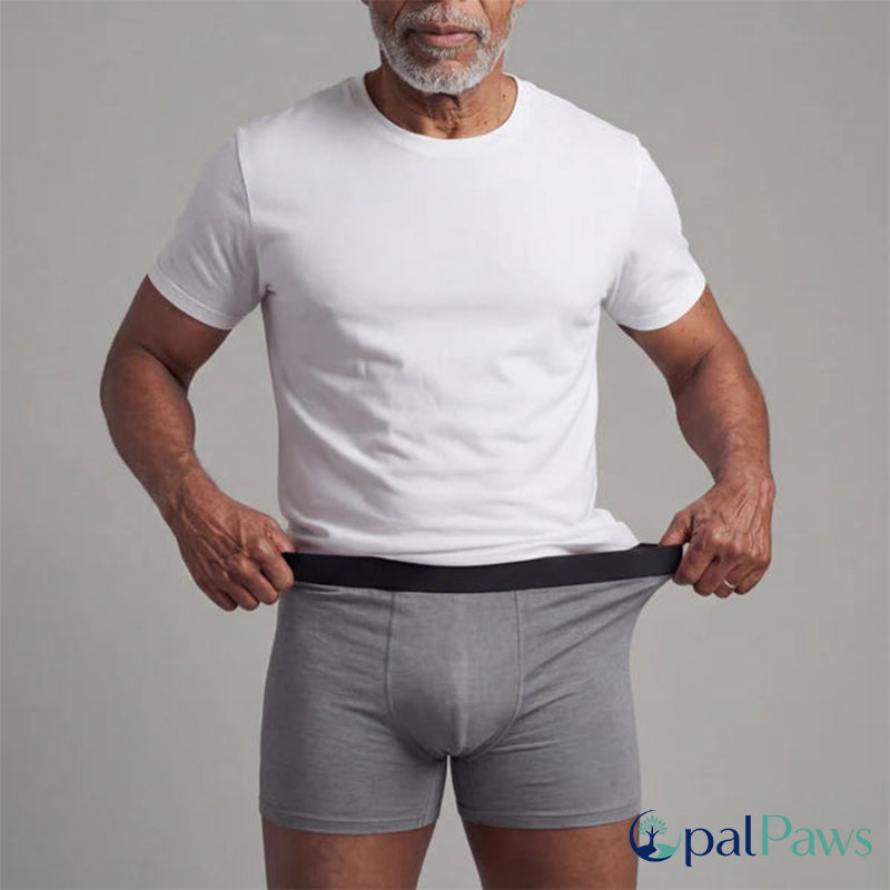 Men’s Washable Incontinence Boxer Briefs（5.11