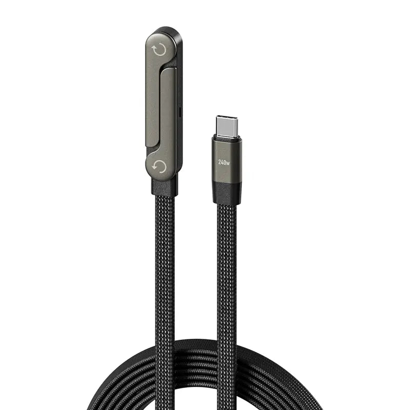 Invisible Holder Charger Cable with Stand-240w super fast charging