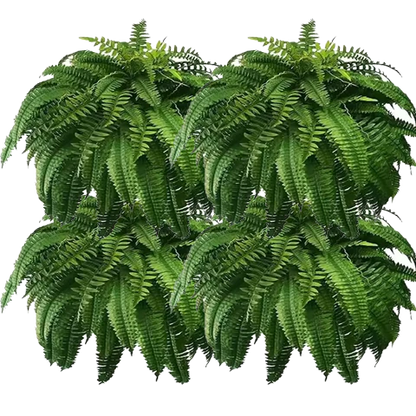 🔥 On Sale Only Today 🌱 UV Resistant Ferns Artificial Plants Large for Planters, Office & Home Decor, Outdoor & Indoor