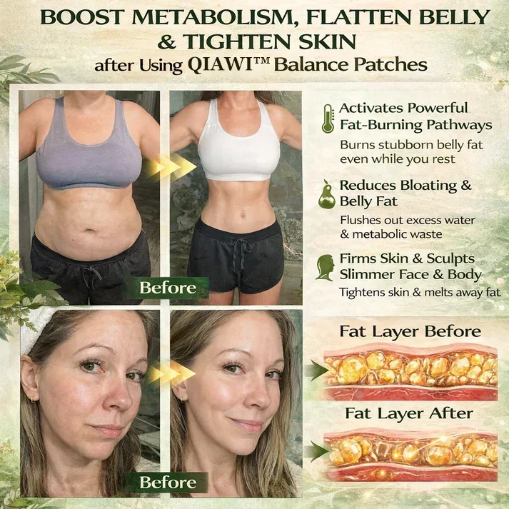 QIAWI™ 10-in-1 Ancient Japanese Navel Patch: The Ultimate Metabolic Reset for Permanent Fat Elimination