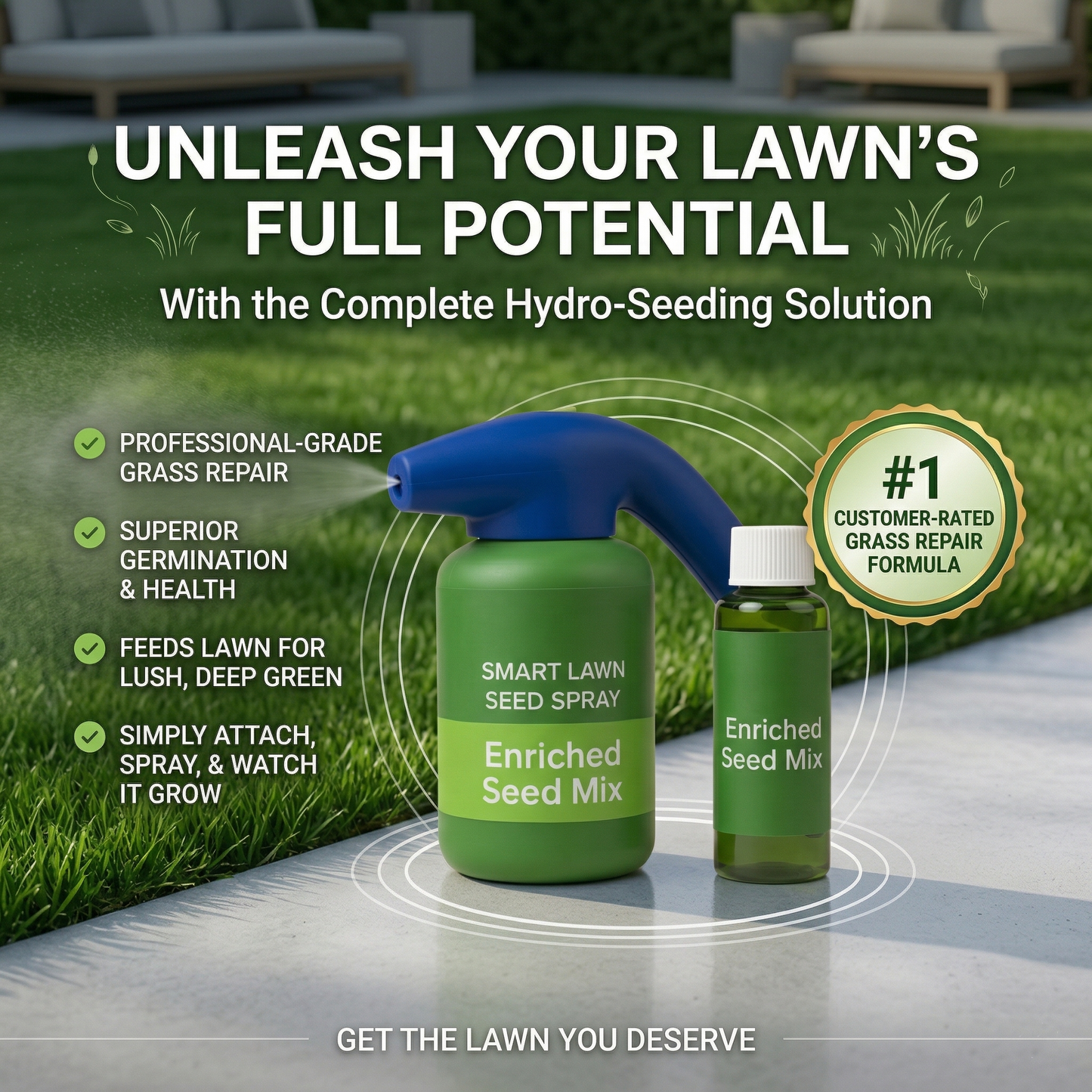 🔥Last Day 50% OFF🌱 Bring Your Dead Grass Back to Life